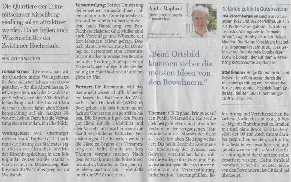 Freie Presse Werdau - Crimmitschau vom 09. August 2022, Seite 9, Titeltext